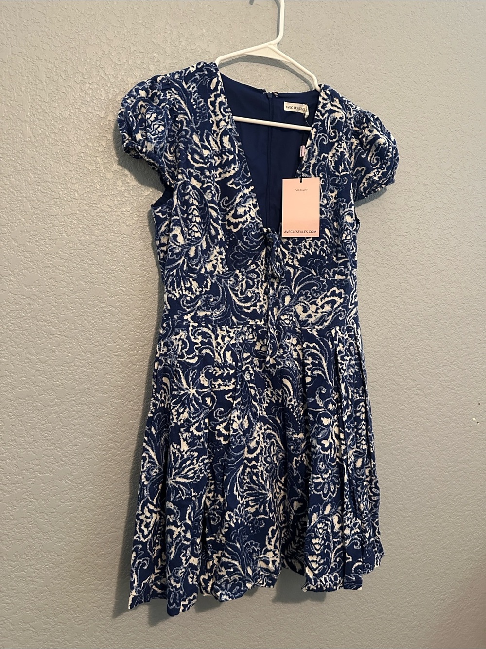 New Avec Les Filles Boho Paisley Dress - Picture 3 of 7
